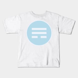 I Ching Wind Trigram ( Xun ) Kids T-Shirt